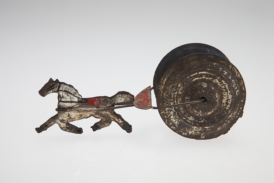 Tin Goat Pull Toy